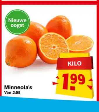 Hoogvliet Minneola's 1 kilo aanbieding