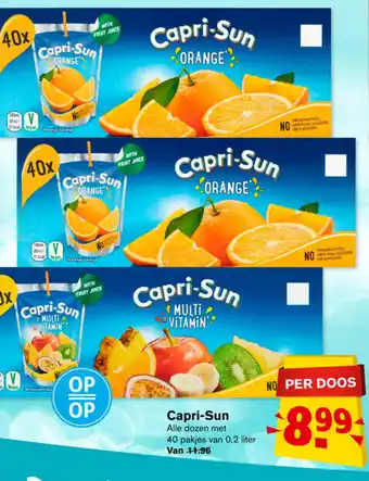 Hoogvliet Capri-sun 0,2 liter aanbieding