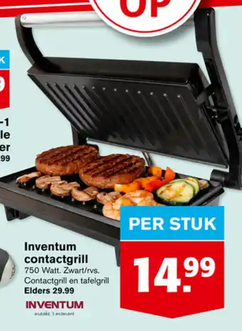 Hoogvliet Inventum contactgrill aanbieding