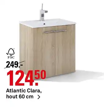 Karwei Atlantic clara, hout 60cm aanbieding