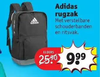 Kruidvat Adidas Rugzak aanbieding