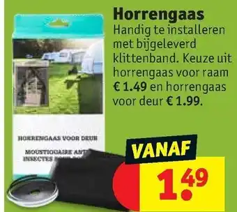 Kruidvat Horrengaas aanbieding