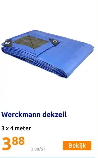 Action Werckmann dekzeil aanbieding