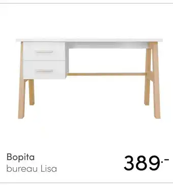 Baby & Tiener Bopita bureau Lisa aanbieding