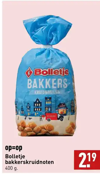 ALDI Bolletje bakkerskruidnoten 400 gram aanbieding