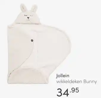 Baby & Tiener Jollein wikkeldeken Bunny aanbieding