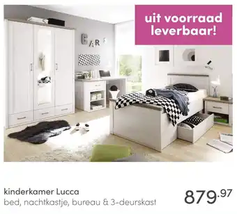 Baby & Tiener kinderkamer Lucca aanbieding