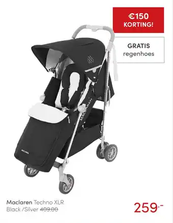 Baby & Tiener Maclaren Techno XLR aanbieding