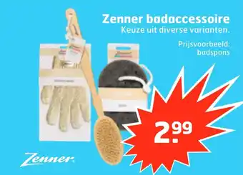 Trekpleister Zenner badaccessoire aanbieding