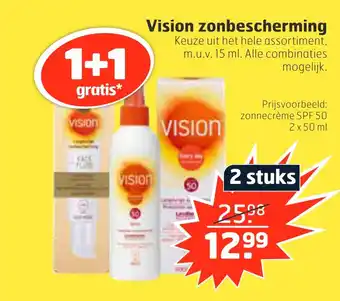 Trekpleister Vision zonbescherming aanbieding