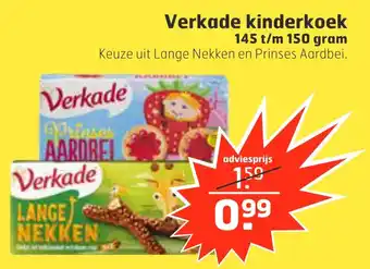 Trekpleister Verkade kinderkoek aanbieding