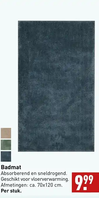 ALDI Badmat 70 x 120 cm aanbieding