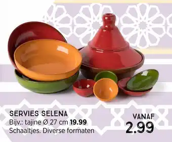 Xenos Servies Selena aanbieding