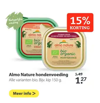 Boerenbond Almo Nature hondenvoeding aanbieding