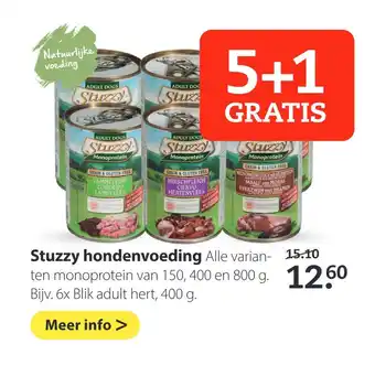 Boerenbond Stuzzy hondenvoeding aanbieding