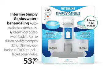 Boerenbond Interline Simply Genius waterbehandeling aanbieding