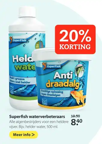 Boerenbond Superfish waterverbeteraars aanbieding