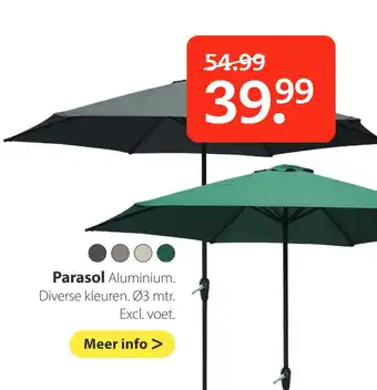 Boerenbond Parasol aanbieding