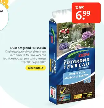 Boerenbond DCM potgrond Huis&Tuin aanbieding