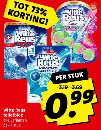 Boni Witte reus toiletblok aanbieding