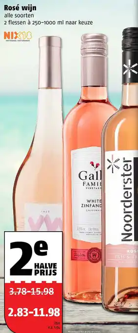 Poiesz Rosé wijn aanbieding