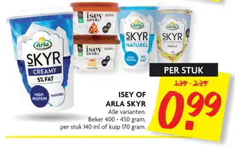 Dekamarkt ISEY OF ARLA SKYR aanbieding