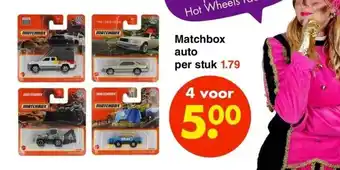 Wibra Matchbox auto aanbieding