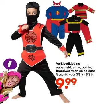 Wibra Verkleedkleding aanbieding