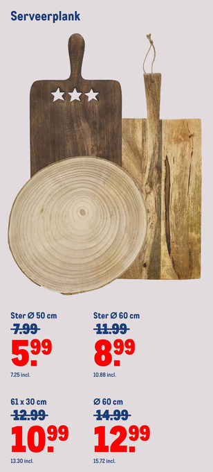 Makro Serveerplank aanbieding