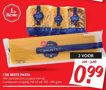 Dekamarkt 1 DE BESTE PASTA aanbieding