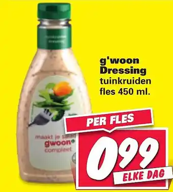 Nettorama g'woon Dressing aanbieding