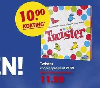 Hoogvliet Twister aanbieding