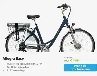 Stella fietsen Allegra Easy aanbieding