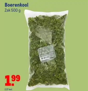 Makro Boerenkool aanbieding