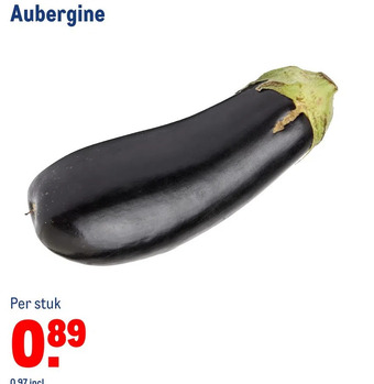 Makro Aubergine aanbieding