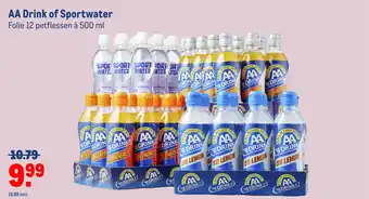 Makro Aa drink of sportwater aanbieding