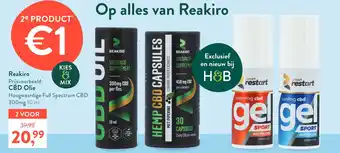 Holland & Barrett CBD Olie aanbieding