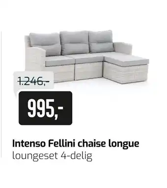 Kees Smit Intenso Fellini chaise longue aanbieding