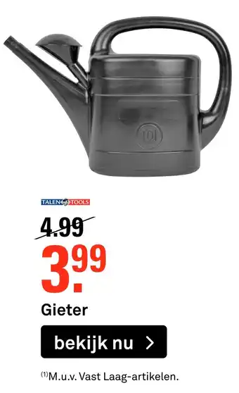 Karwei Gieter aanbieding