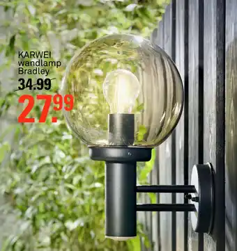 Karwei KARWEI wandlamp Bradley aanbieding