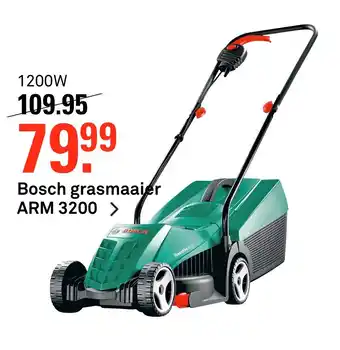 Karwei Bosch grasmaaier ARM 3200 > aanbieding