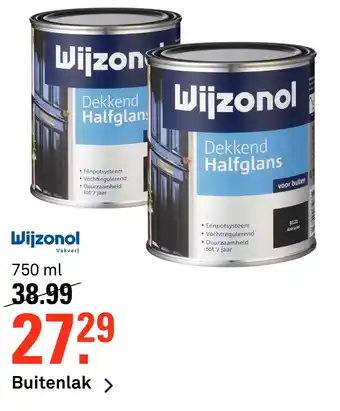 Karwei Wijnzool Buitenlak aanbieding