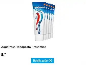 Plein.nl Aquafresh Tandpasta Freshmint 5 aanbieding