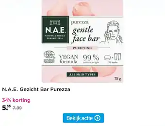 Plein.nl N.A.E. Gezicht Bar Purezza 78 gr aanbieding