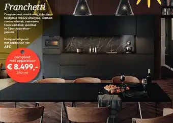 Superkeukens Franchetti aanbieding