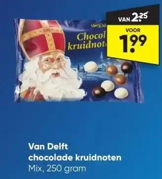 Big Bazar Van delft chocolade kruidnoten aanbieding