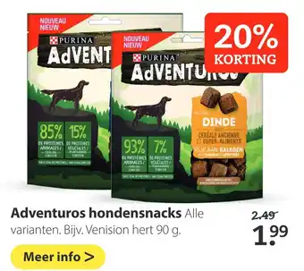 Pets Place Adventuros hondensnacks aanbieding