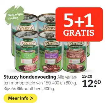 Pets Place Stuzzy hondenvoeding aanbieding