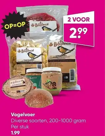 Big Bazar Vogelvoer aanbieding