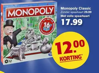 Hoogvliet Monopoly classic aanbieding